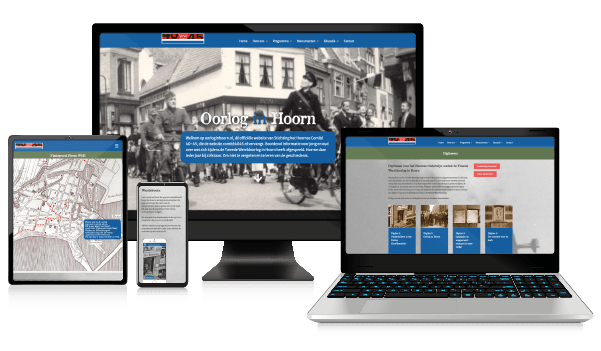 Website laten maken - Oorlog in Hoorn