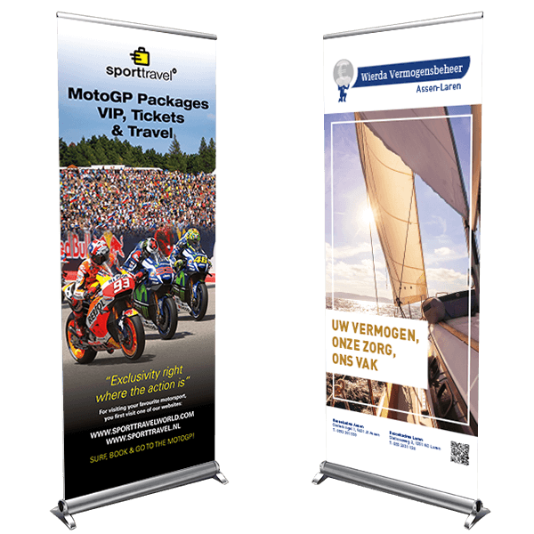 Roll up banner, print en design