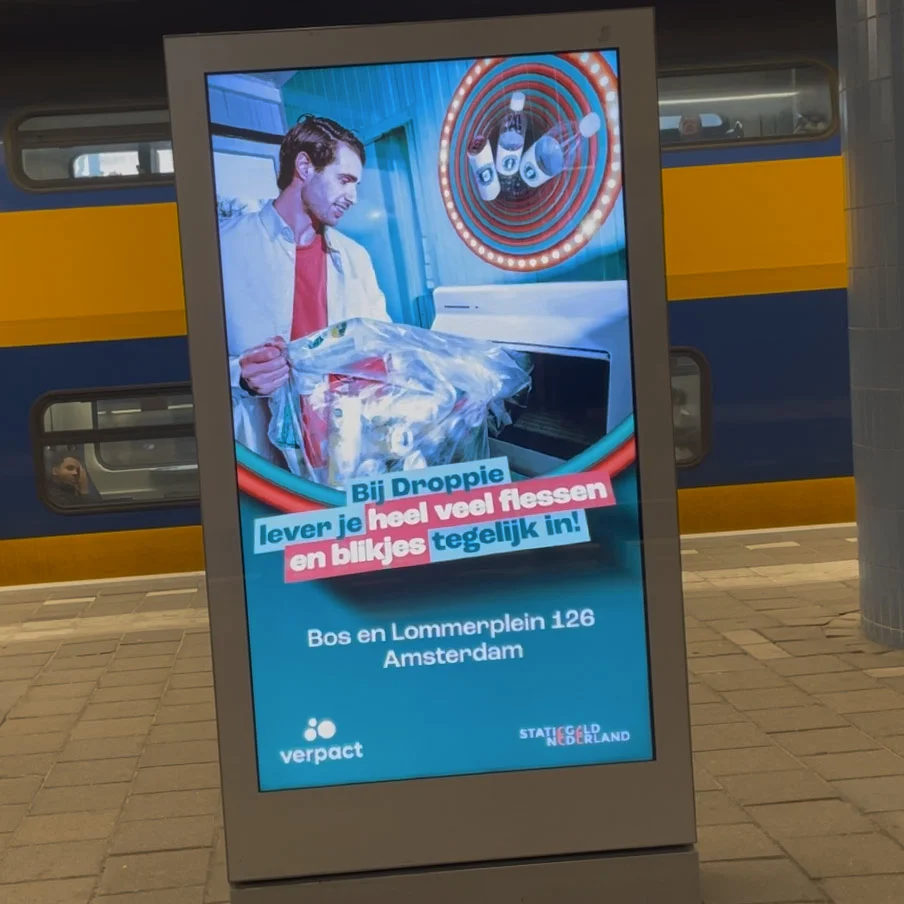 Regionale campagne-uitingen voor Statiegeld Nederland, geproduceerd door Bootspat.
